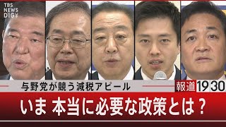 与野党が競う減税アピール／いま本当に必要な政策とは？【5月8日(木) #報道1930】