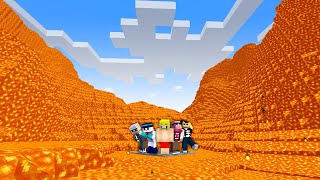 【マイクラ】地上がマグマになった世界でサバイバル！
