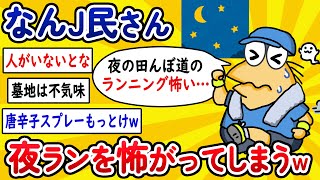 【2ch面白いスレ】なんJ民さん、夜のランニングを怖がってしまうwww【ゆっくり解説】