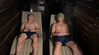 今週試合の那須川天心とサウナしながら語ってみた