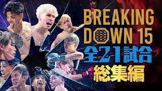 ブレイキングダウン15 全21試合 総集編 試合解説つき