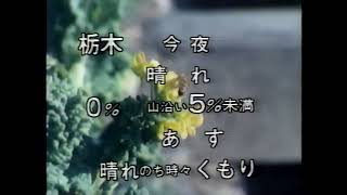 関東地方の昼の天気予報