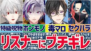 🌈にじさんじ🕒ライバーがリスナーにブチギレる瞬間まとめ！※ネタを含みます【切り抜き×ゆっくり解説】