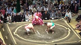 宇良 vs 一山本【大相撲令和7年5月場所】夏場所 初日 2025/05/11 URA vs ICHIYAMAMOTO