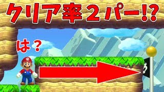 え！簡単そう！？めっちゃ時間かかりました...【マリオメーカー】