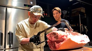 負けた西谷くんを最高のお肉で元気づけてきた