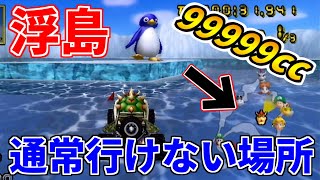 【99999ccマリカー】通常では行けないところにいけてやばいww【マリオカートWii】