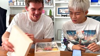ビリーとこめお君のおせち食べながら2025の抱負を語る