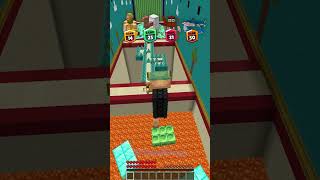 Italian Brainrot Mobs vs Obstacle Trap Course 2 #minecraft #shorts #italianbrainrot
