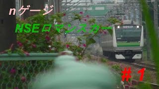 【Nゲージ】　NSEロマンスカー 　動画#１