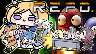 【R.E.P.O】#ガイル村 で協力ホラゲー！社畜ロボになるぞ！【アキロゼ/ホロライブ】