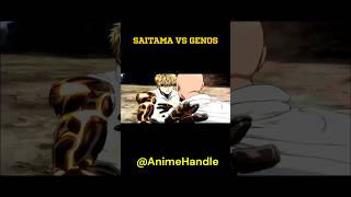 Genos vs Saitama: The Ultimate Showdown - Who Will Win in One Punch Man?  #anime #animecommunity