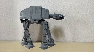 【5月4日はスターウォーズの日　May the 4th be with you】プラモ 改造  AT-ATラジコン化　Motorised  AT-AT model