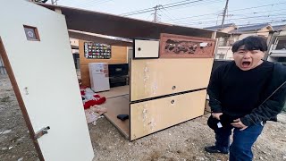 友達の実家を解体したパーツで新居建ててみた【ドッキリ】