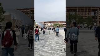 【大阪・関西万博】朝イチの東ゲートには今日も多くの人 午前9時オープンしました 2025年5月12日