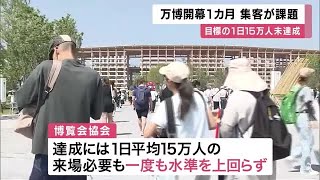 【万博】開幕1カ月 集客に課題『1日15万人』想定も一度も上回らず「数字だけ追求ではない」と事務総長 (2025/05/13 11:55)