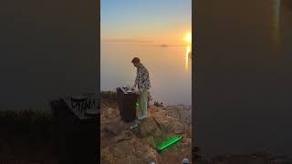 Backstage view with the crew 🫶Full set available on YouTube and SoundCloud 🪩#boisderose #bdr #sunset
