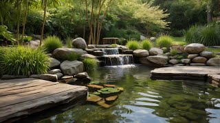 心に響くピアノ音楽 + 自然の水の音 | ストレスと不安を和らげる