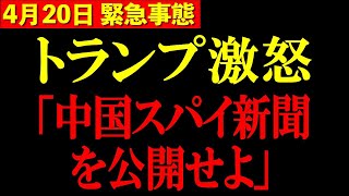 【トランプ】※まさかの日本の大手新聞が関与…世界中に激震【三橋TV公認】