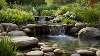 Soul Touching Piano Music + Natural Water Sounds | Relieve Stress & Anxiety