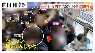 逮捕の瞬間！駅・電車内の安全守る鉄道警察隊【しらべてみたら】